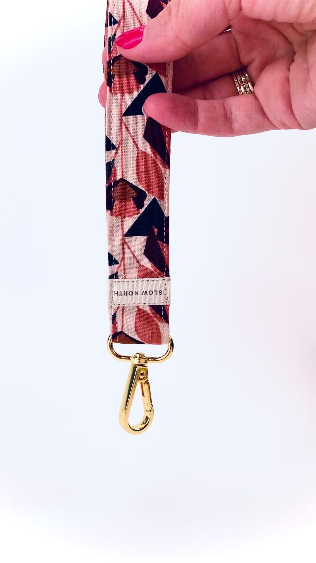 Wristlet Keychain - Blush Florence